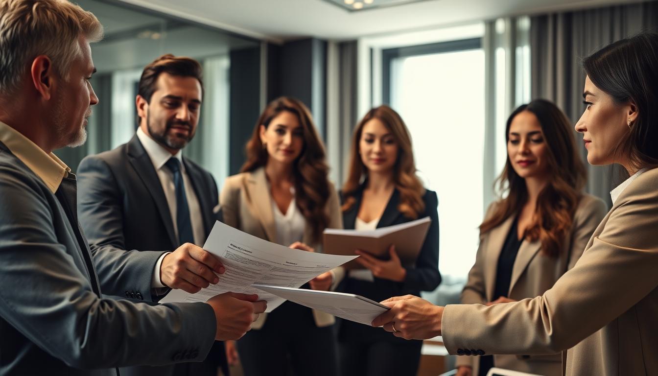 Property transfer support and coordination